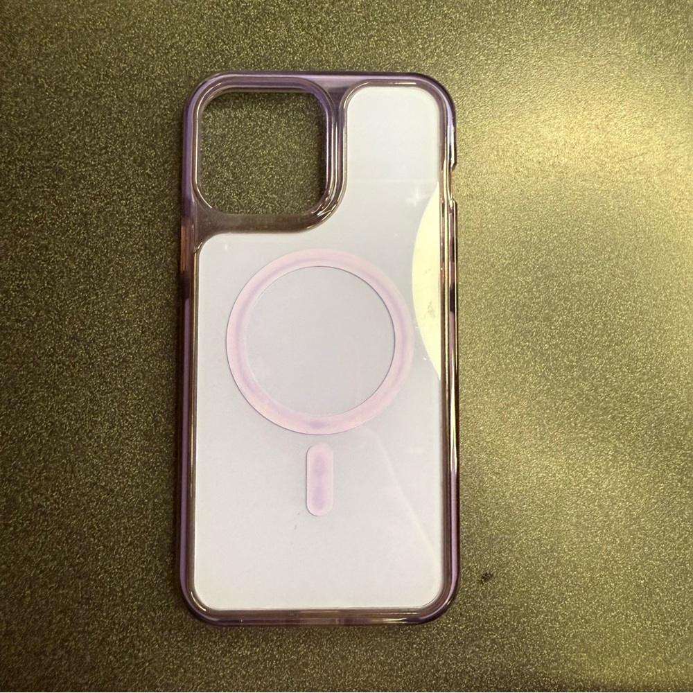 Purple Phone Case with MagSafe Compatibility